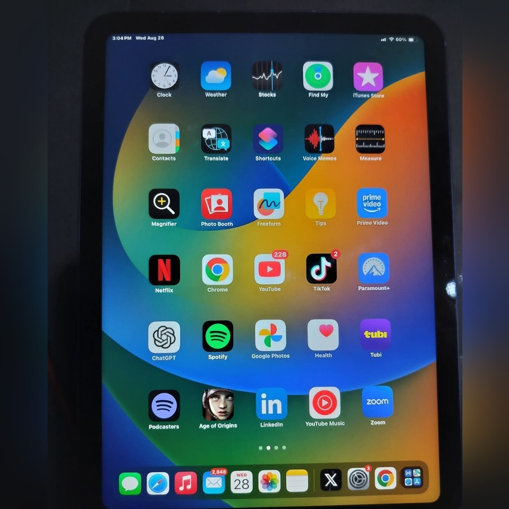 iPad 10th Generation cell/wifi system unlocked